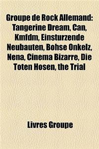 Groupe de Rock Allemand