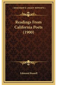 Readings from California Poets (1900)