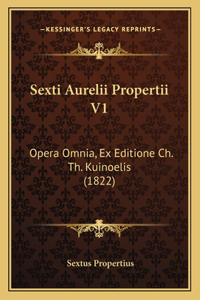 Sexti Aurelii Propertii V1