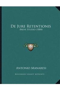 De Jure Retentionis