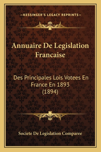 Annuaire De Legislation Francaise