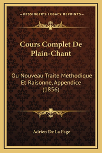 Cours Complet De Plain-Chant