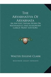 Aryabhatiya Of Aryabhata