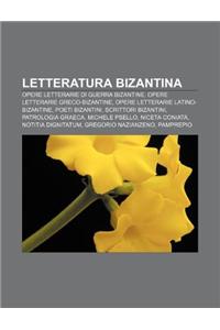 Letteratura Bizantina