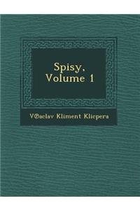 Spisy, Volume 1