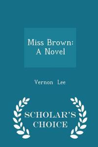 Miss Brown