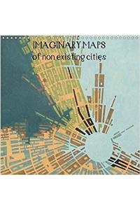 Imaginary maps of non existing cities 2018