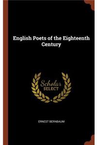 English Poets of the Eighteenth Century