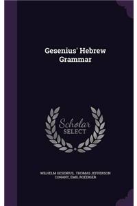 GESENIUS' HEBREW GRAMMAR
