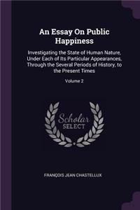 Essay On Public Happiness