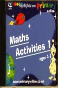 MATHS ACTIVITIES 1 AGE 4-7 CD