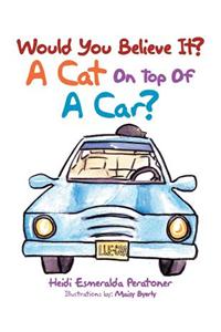 Would You Believe It? a Cat on Top of a Car?