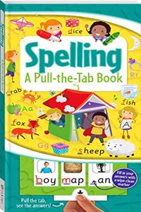 Pull-the-Tab Board Book: Spelling