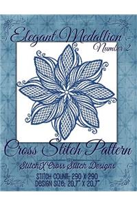 Elegant Medallion 2 Cross Stitch Pattern