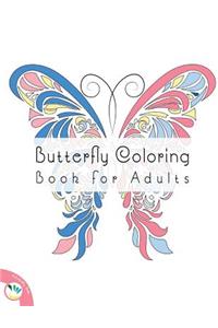 Butterfly Coloring Book for Adults