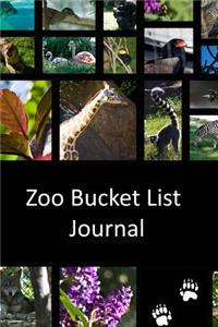 Zoo Bucket List Journal