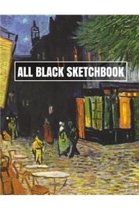 All Black Sketchbook