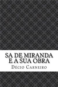 Sa de Miranda e a sua Obra