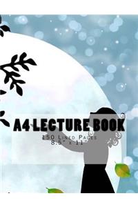 A4 Lecture Book 150 Lined Pages 8.5