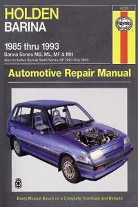 Holden Barina Australian Automotive Repair Manual