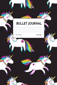 Bullet Journal: Nifty Unicorn Dot Grid Notebook - Dotted Note Pad for Kids, Girls, Teens, Tweens, Women - Gifts for Birthday and Christmas - Design 98836