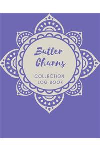 Butter Churns Collection log book
