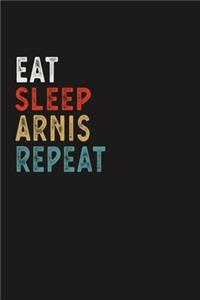Eat Sleep Arnis Repeat Funny Sport Gift Idea