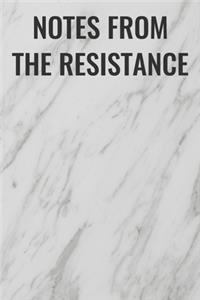 Notes From the Resistance