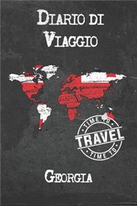 Diario di Viaggio Georgia: 6x9 Diario di viaggio I Taccuino con liste di controllo da compilare I Un regalo perfetto per il tuo viaggio in Georgia e per ogni viaggiatore