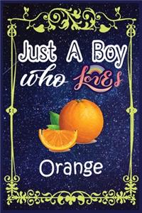 Just A Boy Who Loves Orange