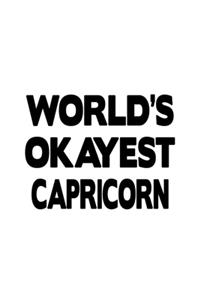 World's Okayest Capricorn