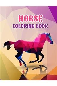 Horse coloring book