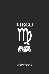 Virgo Awesome by Nature Notebook