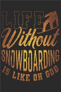 Snowboard Notizbuch