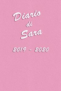 Agenda Scuola 2019 - 2020 - Sara