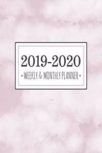 2019-2020 Weekly & Monthly Planner