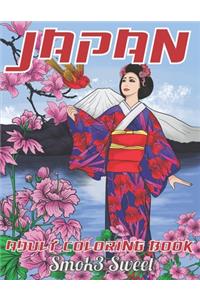 Japan Coloring Book