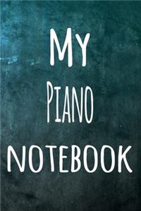 My Piano Notebook