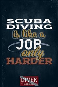 Scuba Diving Log Book Journal