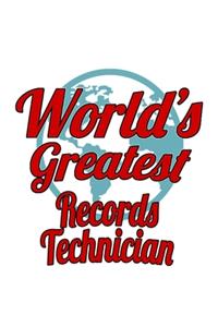 World's Greatest Records Technician