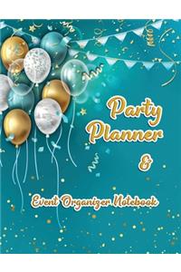 Party Planner and Event Organizer Notebook
