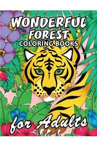 Wonderful Forest Coloring book