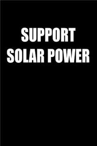 Support Solar Power