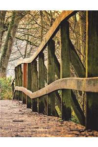 Bridge Foot Wooden Railing Bridges Nature Pedestrian Forest Hiking path Track
