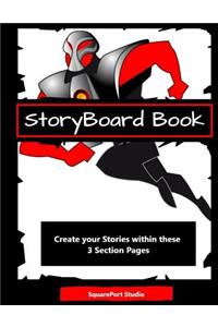 Storyboard Book (3 section pages)