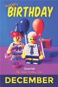 Happy Birthday Journal December