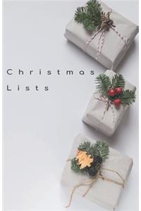 Christmas Lists