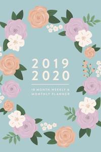 2019 2020 18 Month Weekly & Monthly Planner