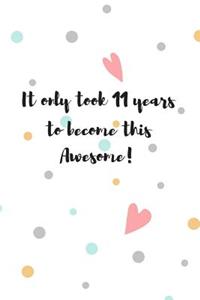 It Only Took 11 Years to Become This Awesome!