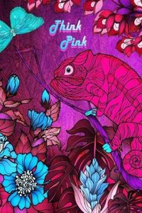 Think Pink: Address Book, Large Print, 8 1/2 X 11